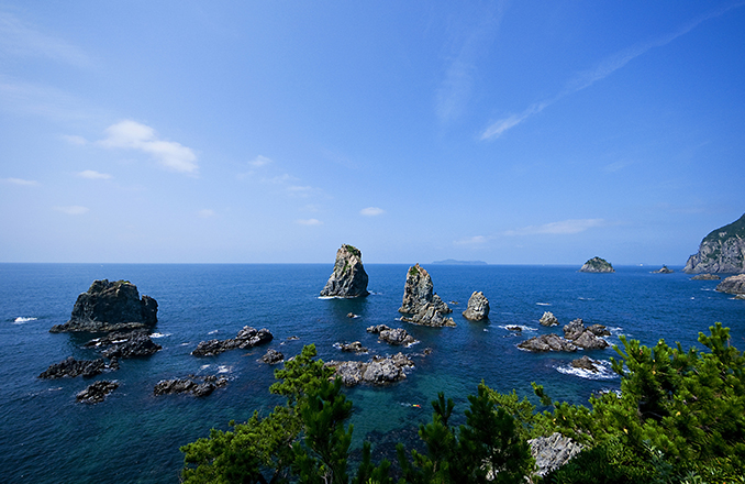 画像：青海島
